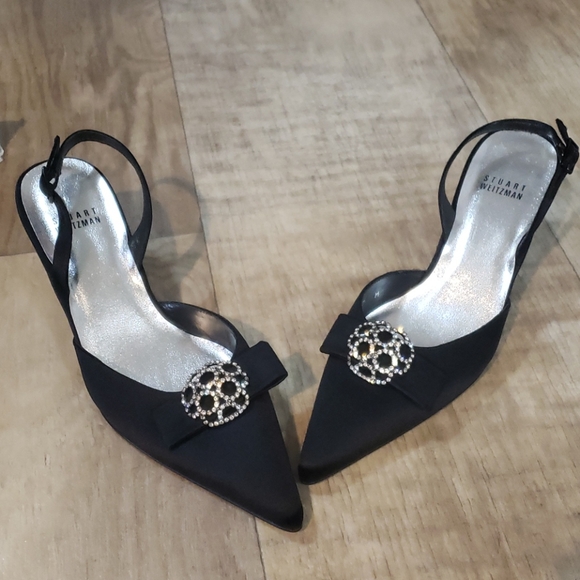 Stuart Weitzman sling back heels - Picture 1 of 3